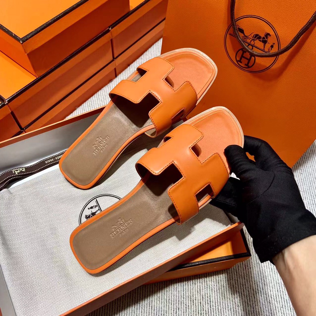 에르메스 올수공 오란 슬리퍼 샌들 스위프트 52